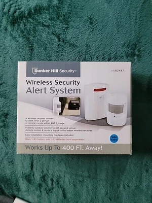 NEW Bunker Hill Security Wireless Alert System Works Up To 400 Feet Away! 🔥  - Image 1 of 2