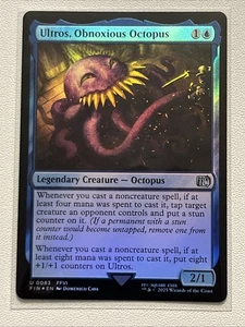 Ultros, Obnoxious Octopus Foil Extended Art U442 Box Exclusive Final Fantasy MTG - Picture 1 of 10