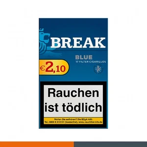 BREAK Blue Filter Cigarillos 10 x 17stück - Bild 1 von 1