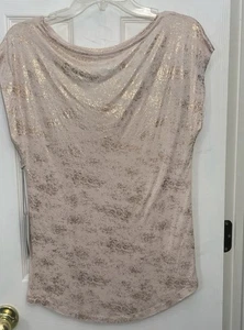 Top Jennifer Lopez Salmón/Rosa Sin Mangas Nuevo Con Etiqueta - Imagen 1 de 6