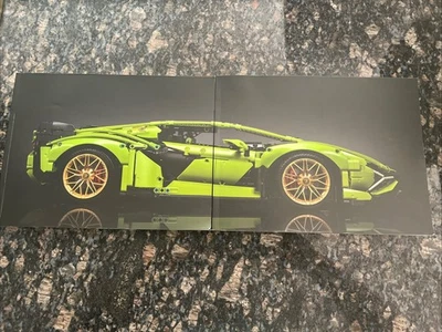 LEGO TECHNIC 42115 Lamborghini Sian FKP 37 - 2 Manuals ONLY - Image 1 of 4