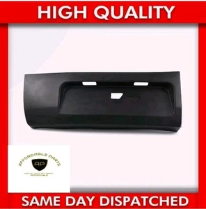 FOR FORD TRANSIT MK8 REAR NUMBER PLATE SURROUND 1874808 (2014+ONWARDS) - Picture 1 of 3