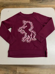 Girls unicorn sweatshirt size 6X, sparkle and shine, sonoma - Picture 1 of 8