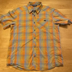 Camisa abotonada a cuadros Arcteryx para hombre talla mediana  - Imagen 1 de 9