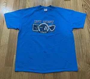 Vintage Key West Florida Single Stitch Graphic shirt XXXL USA Made - Picture 1 of 5