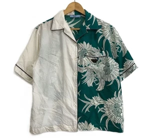 Prada Monkey Double Match Short Sleeve Shirt Size IT36 - Picture 1 of 8