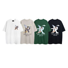 REPRESENT Short Sleeve Tee High Street Fog Printed Loose T-Shirt Unisex AU
