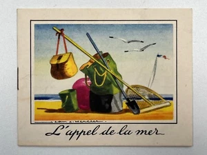 Rare petit Livret LU Lefèvre Utile Jean-Adrien MERCIER Plage L'Appel de la Mer - Picture 1 of 5