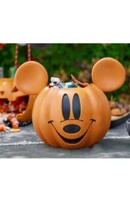 Disney Mickey Mouse Halloween Süßigkeiten Schüssel Halloween Keramik Scheune Kinder Neu - Bild 1 von 1