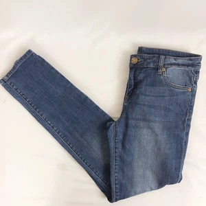 Kut From The Kloth Damen 4 blaue Denim Jeans Hosen mit geradem Bein - Bild 1 von 8