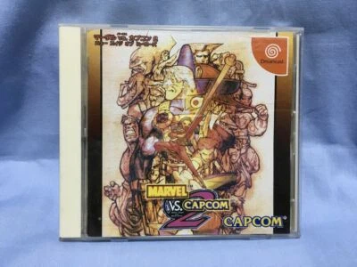 Dreamcast MARVEL VS CAPCOM 2 New Age of Heroes Spine Sega DC From Japan by Fedex - Image 1 of 4