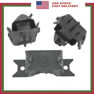 Set 3PCS Engine Motor & Auto Trans Mount For Ford Lincoln Mercury 4.0L 4.6L RWD - Picture 1 of 11