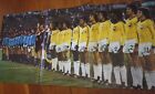 rare & superbe Poster Vintage * équipes ARGENTINA V BRASIL 1978