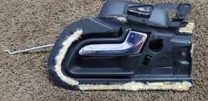 97-00 MERCEDES-BENZ C230 C280 W202 OEM LEFT REAR DOOR HANDLE PANEL LATCH HOLDER  - Picture 1 of 3