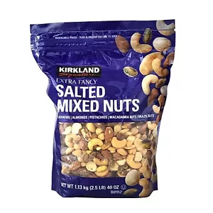 Whole Fancy Premium Quality Mixed Nuts 1.13Kg bag Vegan Kids School Lunch Snack - Picture 1 of 6