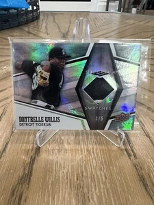 2008 UD Spectrum Swatches Dontrelle Willis GAME USED JERSEY /5 SSP - Picture 1 of 2