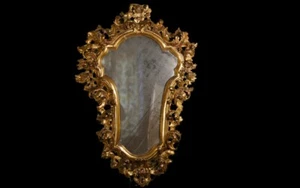 Miroir Italien baroque / Rococo XVIIIème siècle - Picture 1 of 11