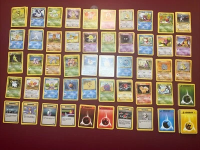 50 Cards Pokemon Common & Uncommon Pokemon Base Set 2 - Image 1 of 4