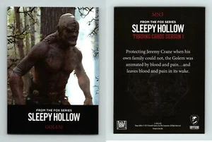 Golem #MN3 Sleepy Hollow Season 1 Cryptozoic 2015 Monsters Trading Card - Picture 1 of 1