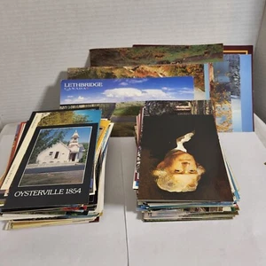 Gran Lote de Postales Canadá EE. UU. Años 60 y 70 Oregon Columbia Británica y más ESTADO - Imagen 1 de 9