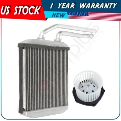 Motor soplador y núcleo calentador para Cadillac Escalade 97-00 GMC Yukon 1999-2000 kit Foto 1 de 4