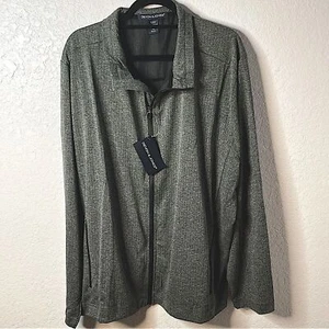 Devon & Jones Men’s Full Zip Jacket Dark Grey Heather Size 4XL. New! - Picture 1 of 11