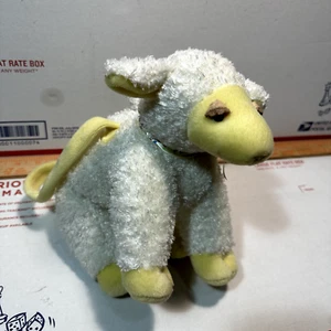 Avon Plush Lamb/Sheep Stuffed Bag Purse Toy with Handles White Plushie Rare - Picture 1 of 10