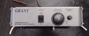 Grant 50/70 Euroflame Front Panel Used Missing Rear Screws Power Cable Cut Short - Picture 1 of 2