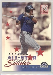 2002 Donruss Elite All-Star Salutes Century /100 Larry Walker #AS21 HOF