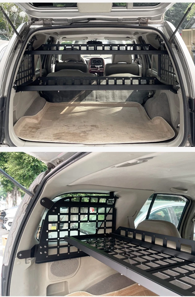 Estante de carga maletero trasero panel molle almacenamiento para Nissan Xterra 2005-2013 Foto 1 de 4