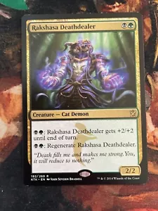Rakshasa Deathdealer - Khans Of Tarkir - Near Mint MTG - Picture 1 of 2