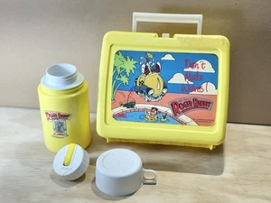 Porta pranzo Don't Make Waves marca thermos vintage che incorniciava Roger Rabbit 1987 - Foto 1 di 14