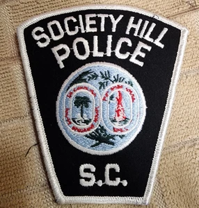 SC Society Hill South Carolina Police Department Patch - Picture 1 of 1