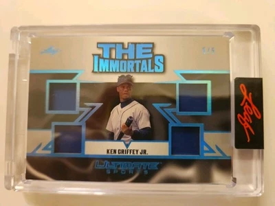 Parche cuádruple Leaf Ultimate Sports Ken Griffey Jr Mariners 2024 5/5 The Immortals Foto 1 de 2