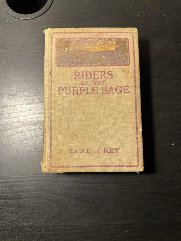 1912 Riders Of The Purple Sage 1st Edition by Zane Grey - Image 1 of 4