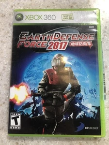 EARTH DEFENSE FORCE 2017 X-BOX XBOX 360 FUNDA DE JUEGO COMPLETA Y MANUAL NES HQ - Imagen 1 de 2