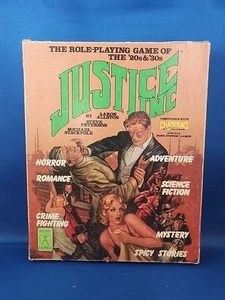 JUSTICE INC Role Playing Game of the 20s and 30s Box Set Hero Games **READ** - Picture 1 of 17