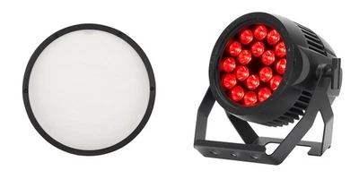 American DJ Encore LP18IP IP65 RGBL LED DMX Wash Light+1x40 Degree Frost Filter - Image 1 of 4