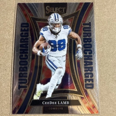 2024 Panini Select - Turbocharged CeeDee Lamb #23 - Image 1 of 2