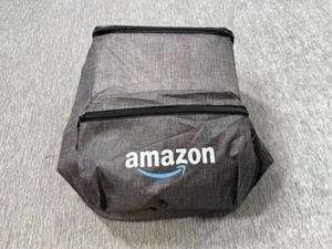 Mochila Amazon Bolsa de Almuerzo Aislada Empleado Swag Pack Caja Viaje Conductor Gris - Imagen 1 de 9