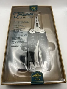 Adventure Angeln Multi-Tool Nadel Nase Zange Schneider Säge Messer Flaschenöffner - Bild 1 von 1