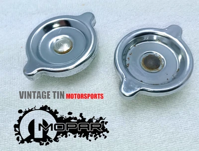Twist In Valve Cover Cap for Dodge Plymouth Chrysler Mopar Silver Steel Oil Fill Foto 1 de 3