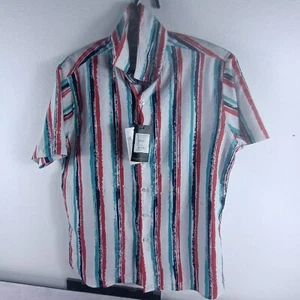 Thomas London short Sleeves Button Casual - Picture 1 of 3