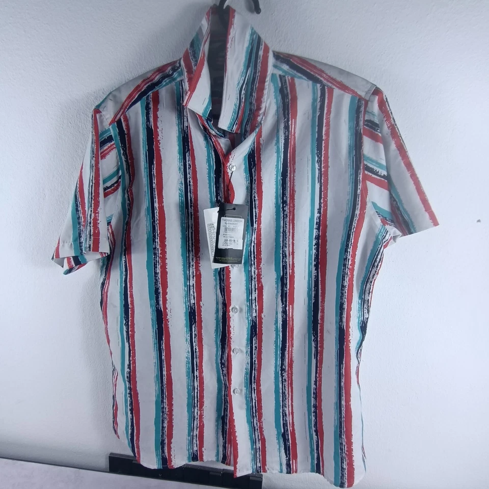 Thomas London short Sleeves  Button Casual - Image 1 of 3