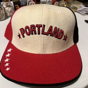 Playoffs Collection Portland Baseballmütze 100 % Wolle tailliert Größe 7 1/4 - Bild 1 von 3