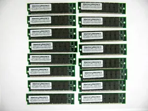 256MB (16X16MB) FPM NON-PARITY 60NS SIMM 30-PIN 5V 16X8 for Mac Quadra 900, 950 - Picture 1 of 1