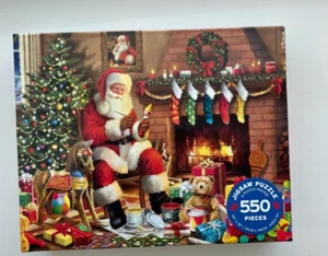 Ceaco CHRISTMAS SANTA PUZZLE 550 Piece "Tis The Season" 2021 ~New Open Box - Picture 1 of 12