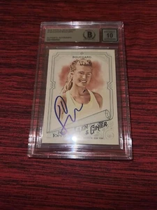 Eugenie Bouchard Signed 2018 Topps Allen & Ginter Trading Card Beckett Gem 10 #2 - Picture 1 of 1