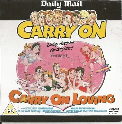 CARRY ON LOVING - MAIL PROMO DVD - Image 1 of 2