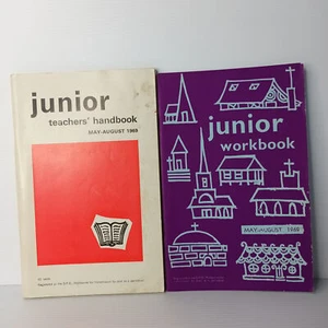 The Bible Junior Teachers' handbook and Students' workbook 1969 - Picture 1 of 8